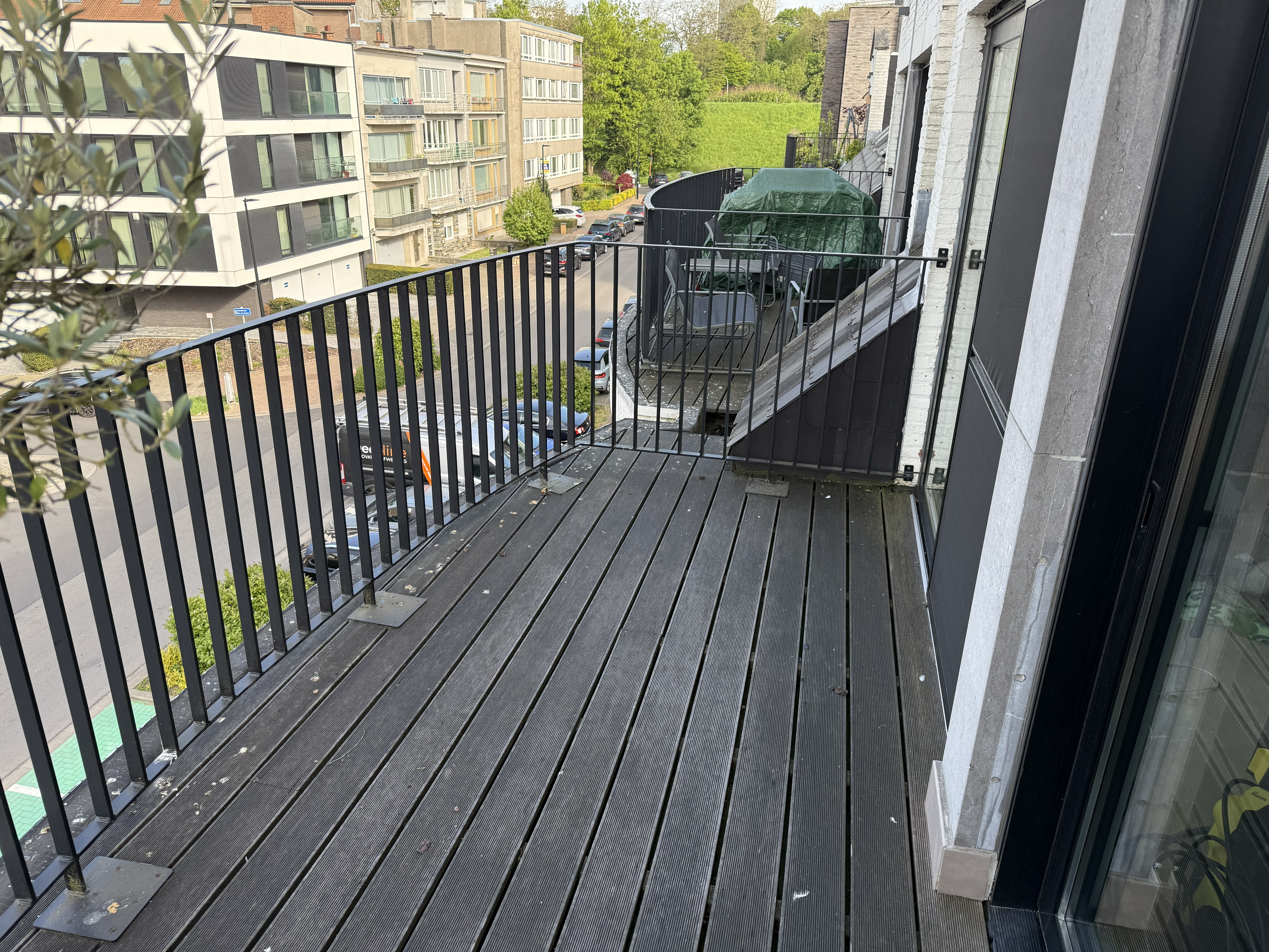 Terrasse en pierre après